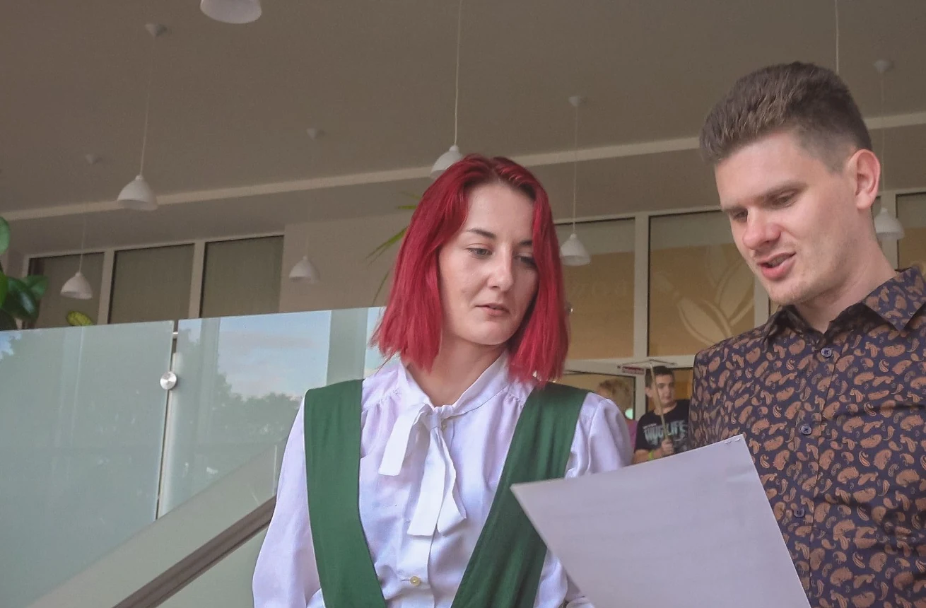 Marek Vician a Zuzana Šeminská pri projekte Veľkofilm o štandardoch kvality